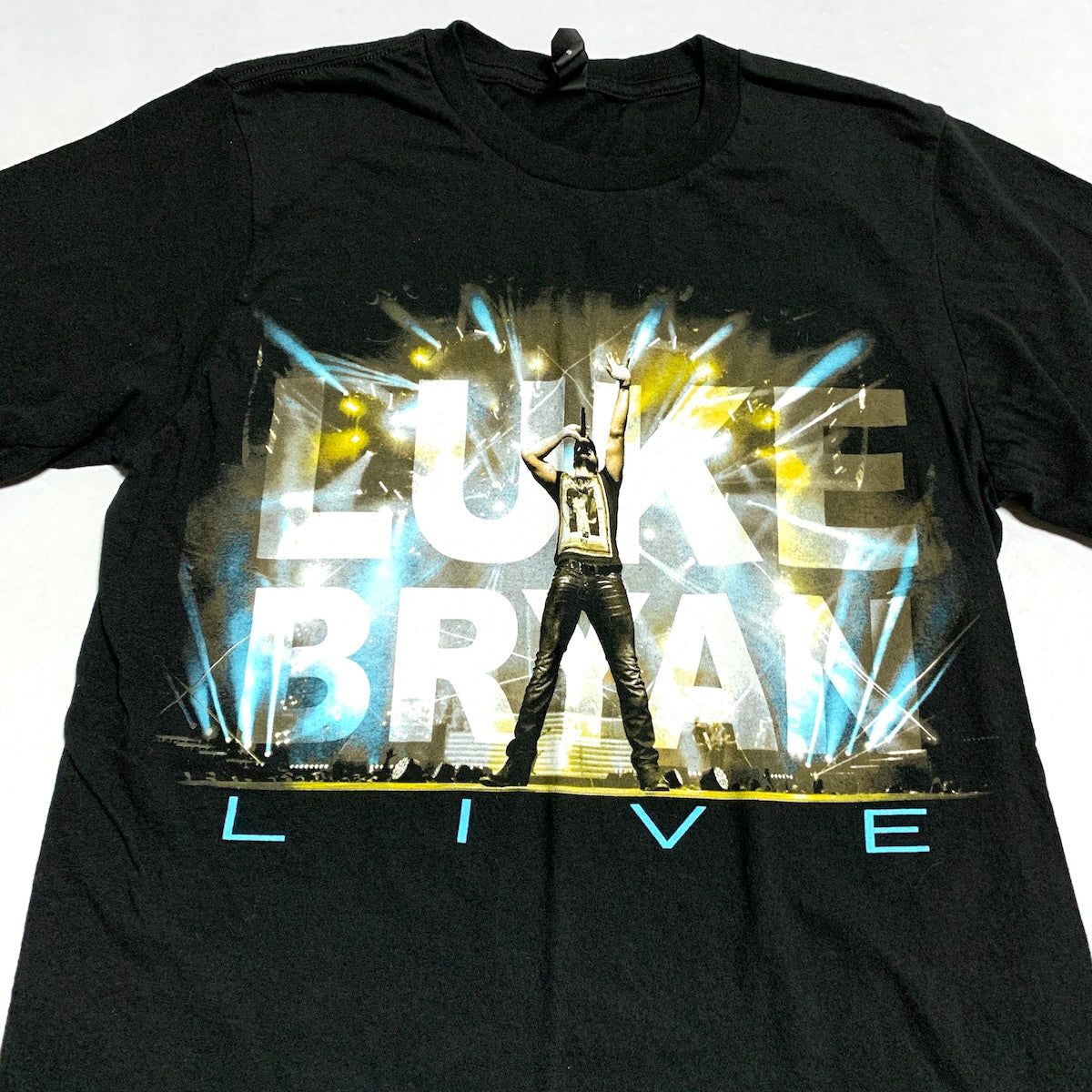 ルーク・ブライアン Luke Bryan Tシャツ 2017 ブラック メンズS