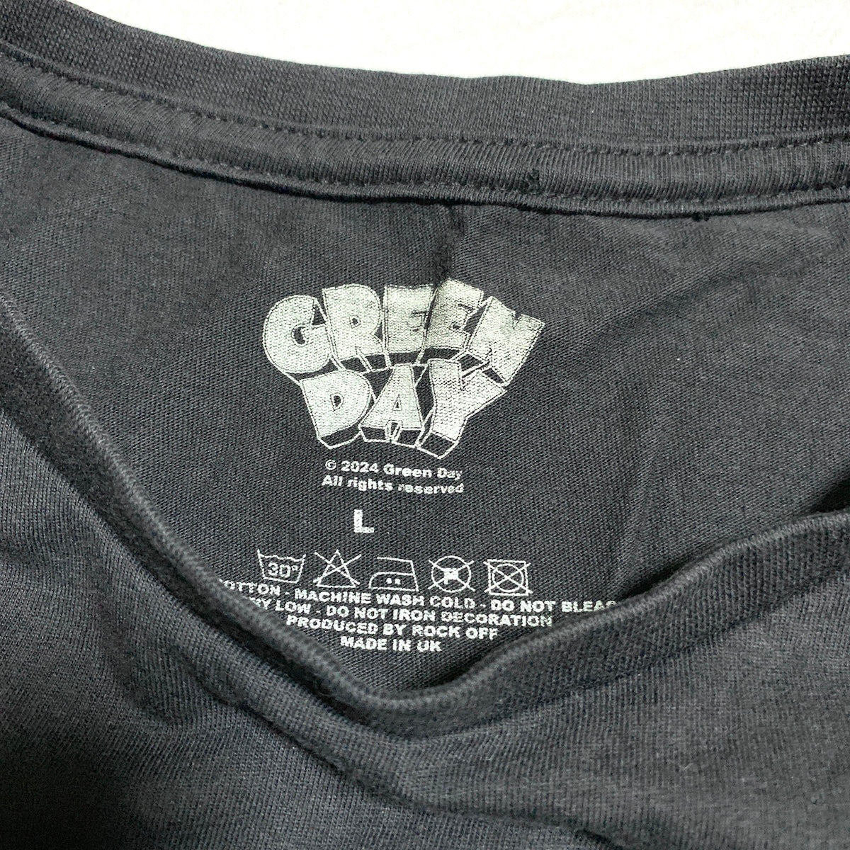 グリーンデイ Green Day Tシャツ ブラック メンズL
