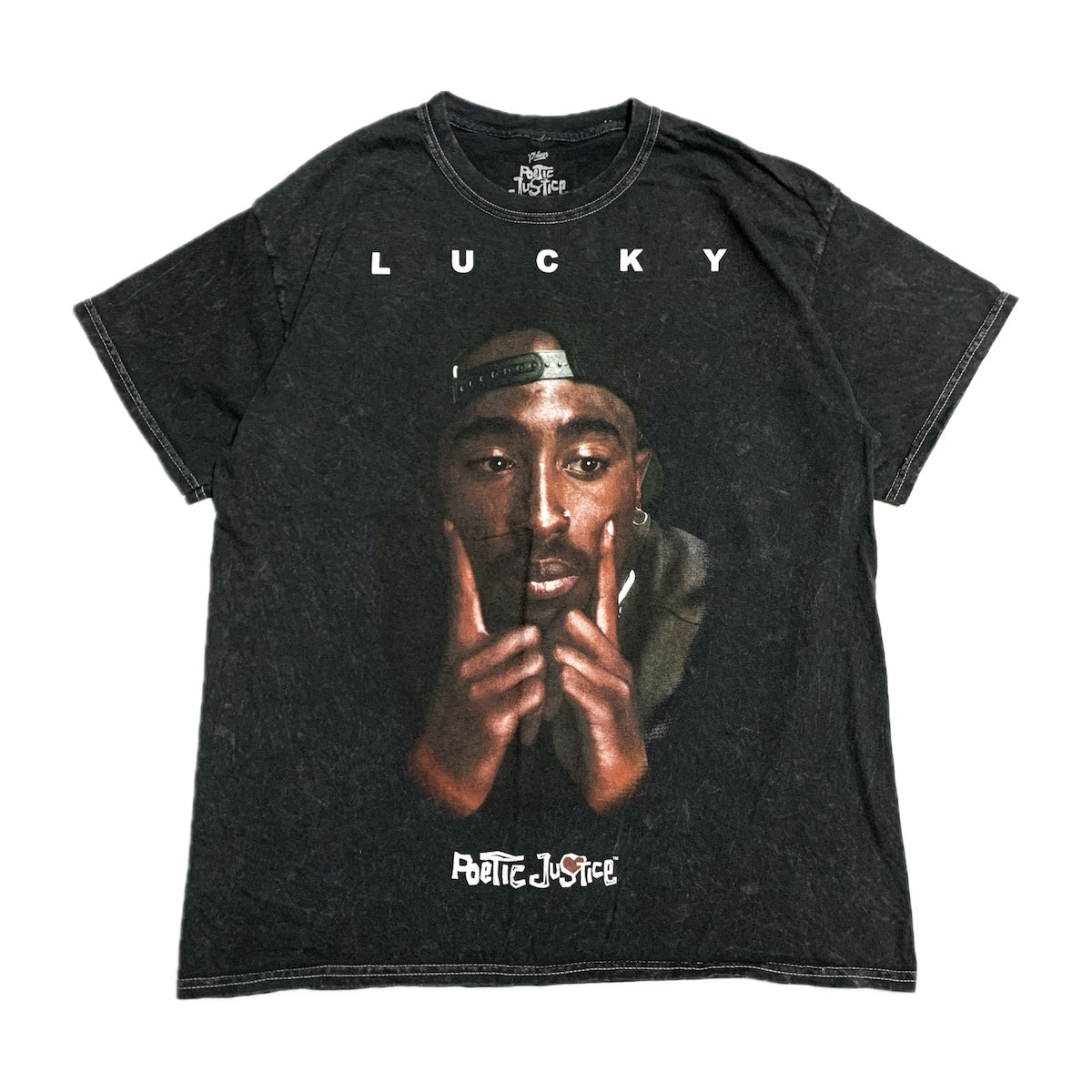 ポエティック・ジャスティス Poetic Justice Tシャツ ブラック メンズM