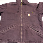 カーハート Carhartt ダックジャケット アクティブジャケット パープル メンズM