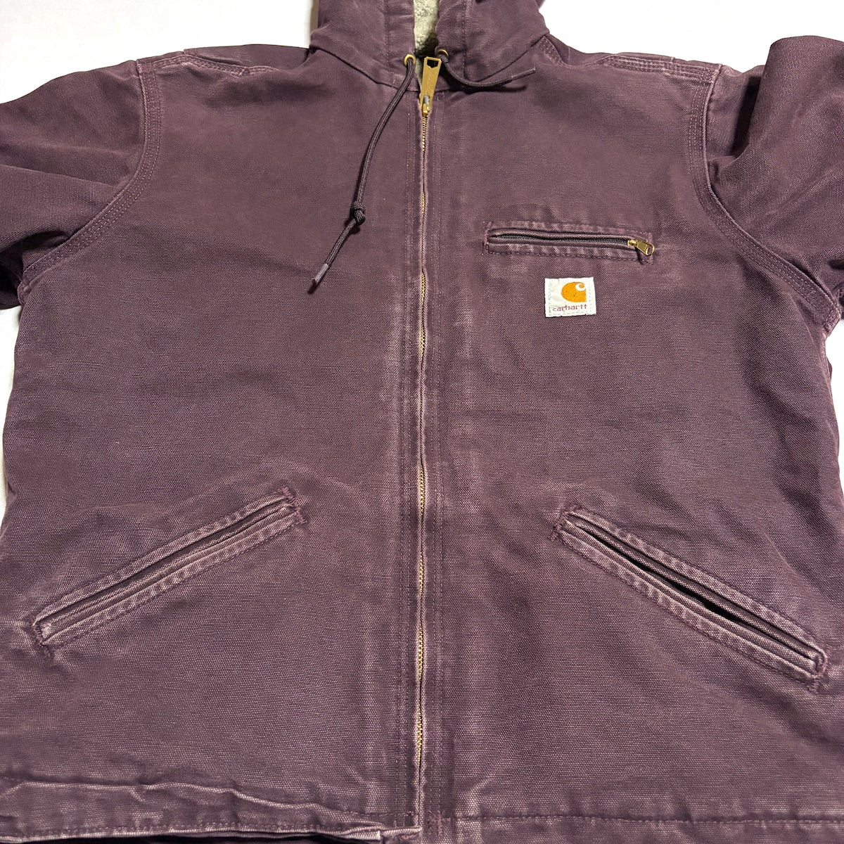 カーハート Carhartt ダックジャケット アクティブジャケット パープル メンズM