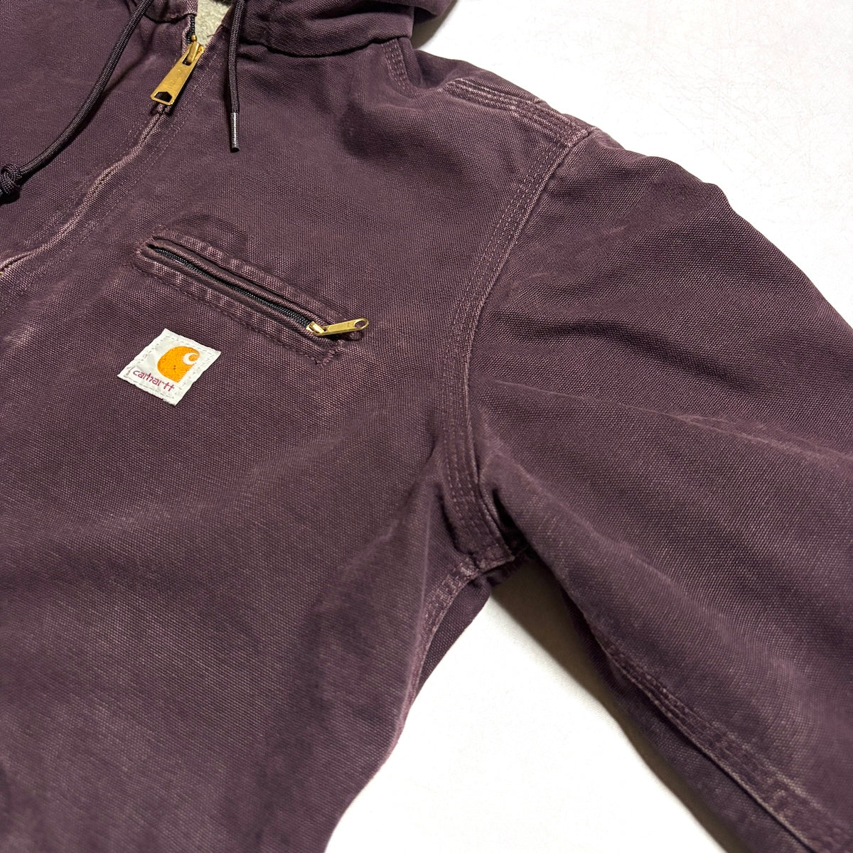 カーハート Carhartt ダックジャケット アクティブジャケット パープル メンズM