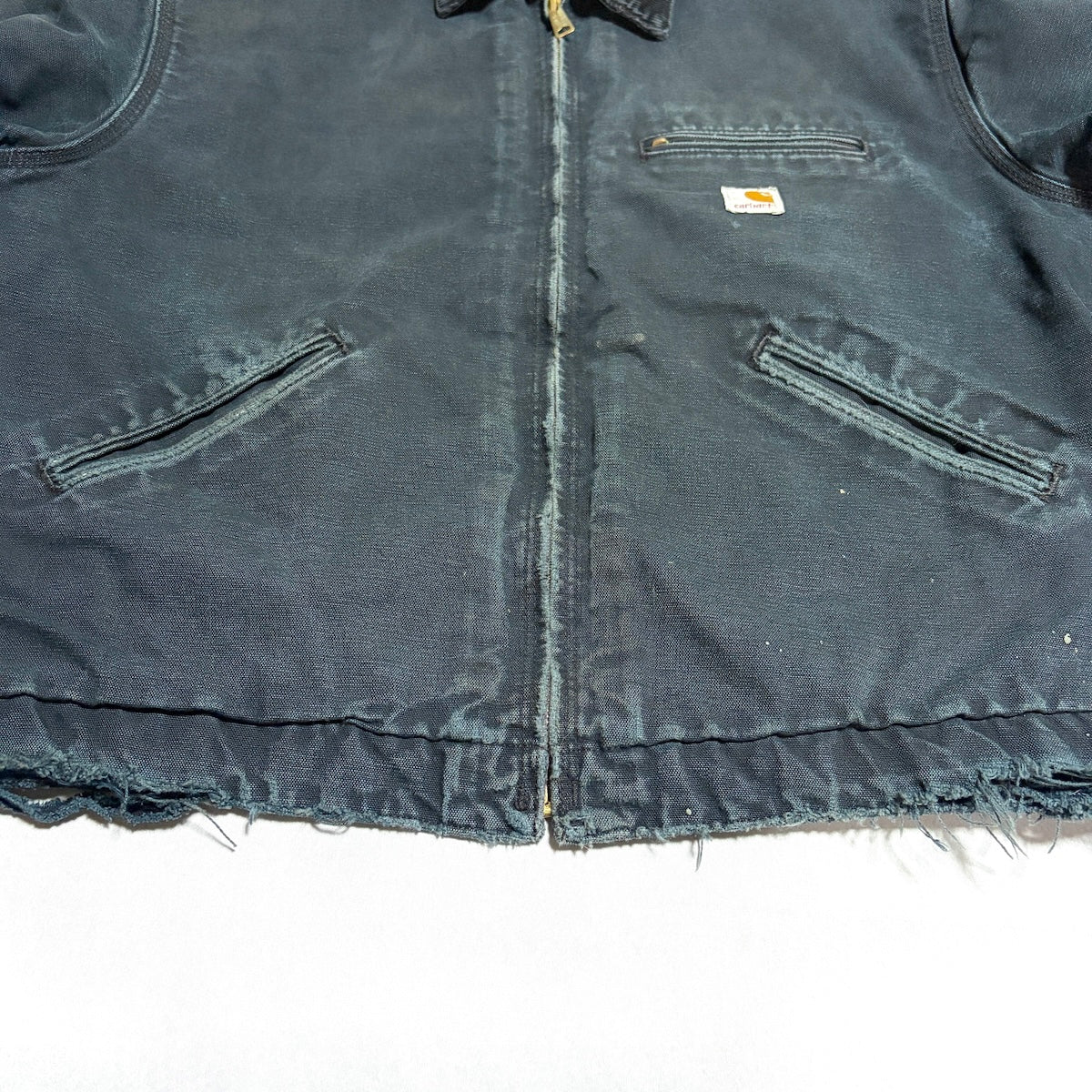 カーハート Carhartt ダックジャケット デトロイトジャケット USA製 ブラック メンズXL