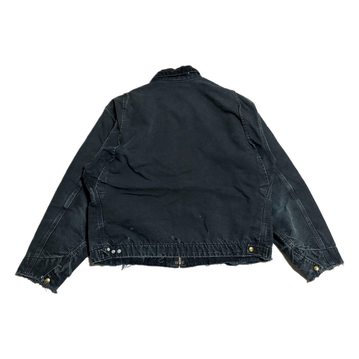カーハート Carhartt ダックジャケット デトロイトジャケット USA製 ブラック メンズXL