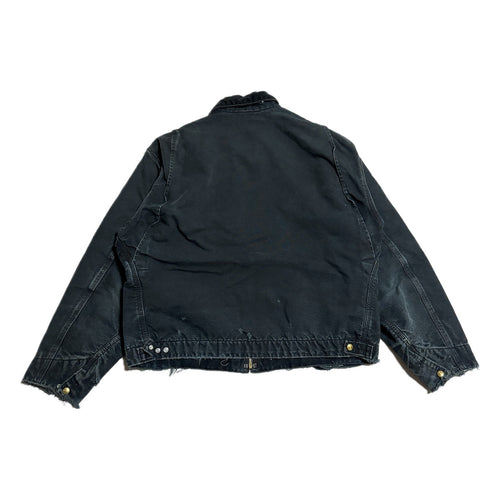 カーハート Carhartt ダックジャケット デトロイトジャケット USA製 ブラック メンズXL
