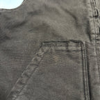 カーハート Carhartt ダックベスト ブラウン メンズS