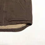 カーハート Carhartt ダックベスト ブラウン メンズS