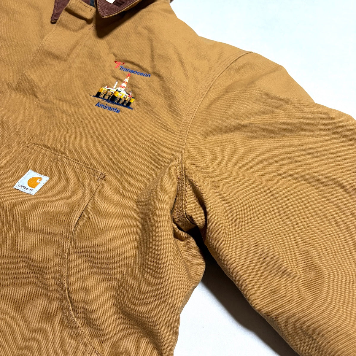 カーハート Carhartt ダックジャケット トラディショナルジャケット ブラウン メンズXL