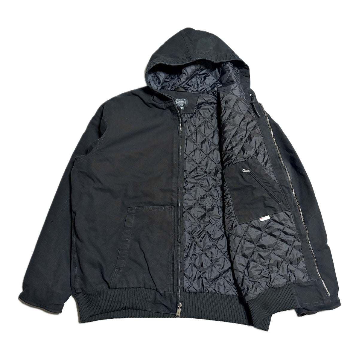 カーハート Carhartt ダックジャケット アクティブジャケット ブラック メンズ3XL