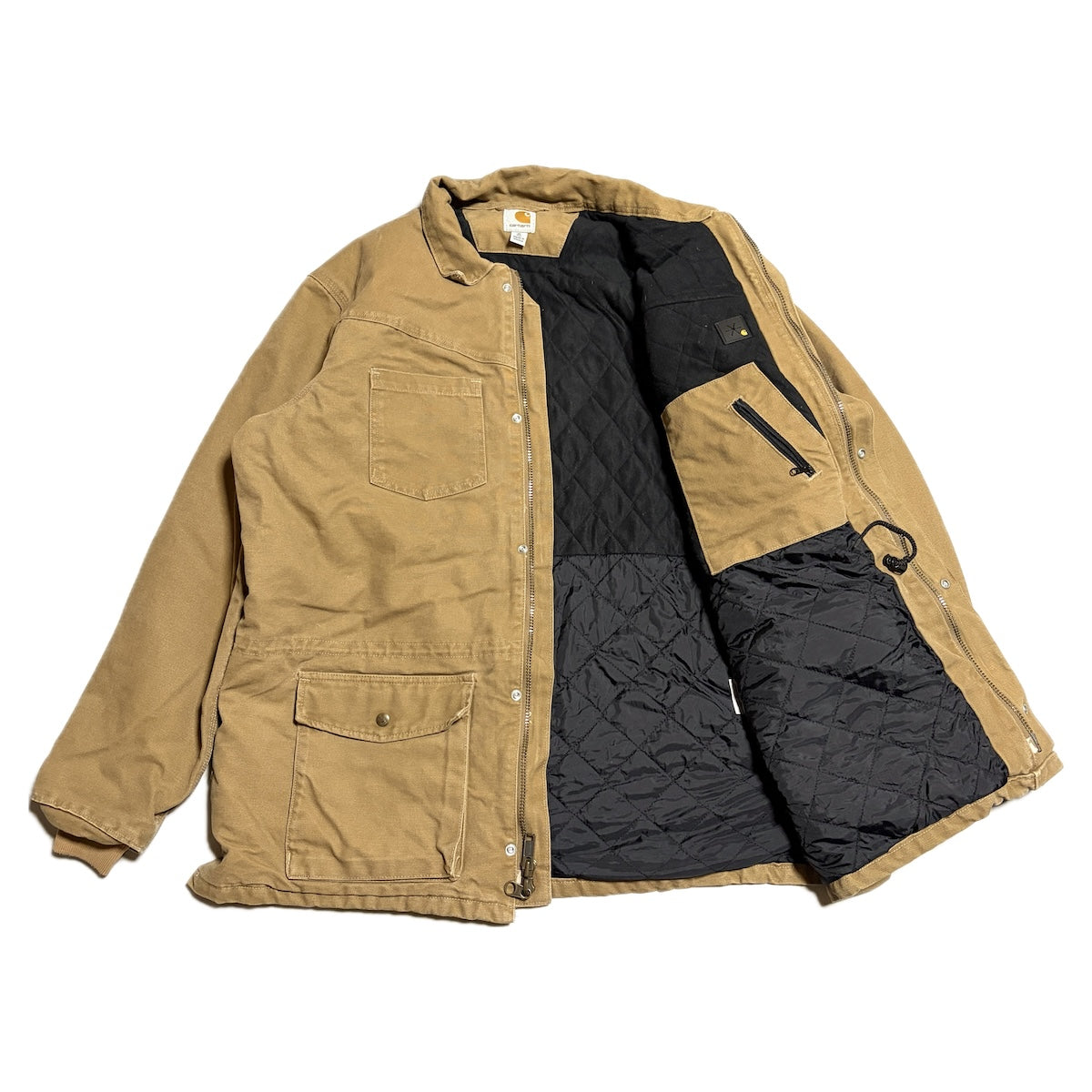 カーハート Carhartt ダックジャケット ベージュ メンズXL