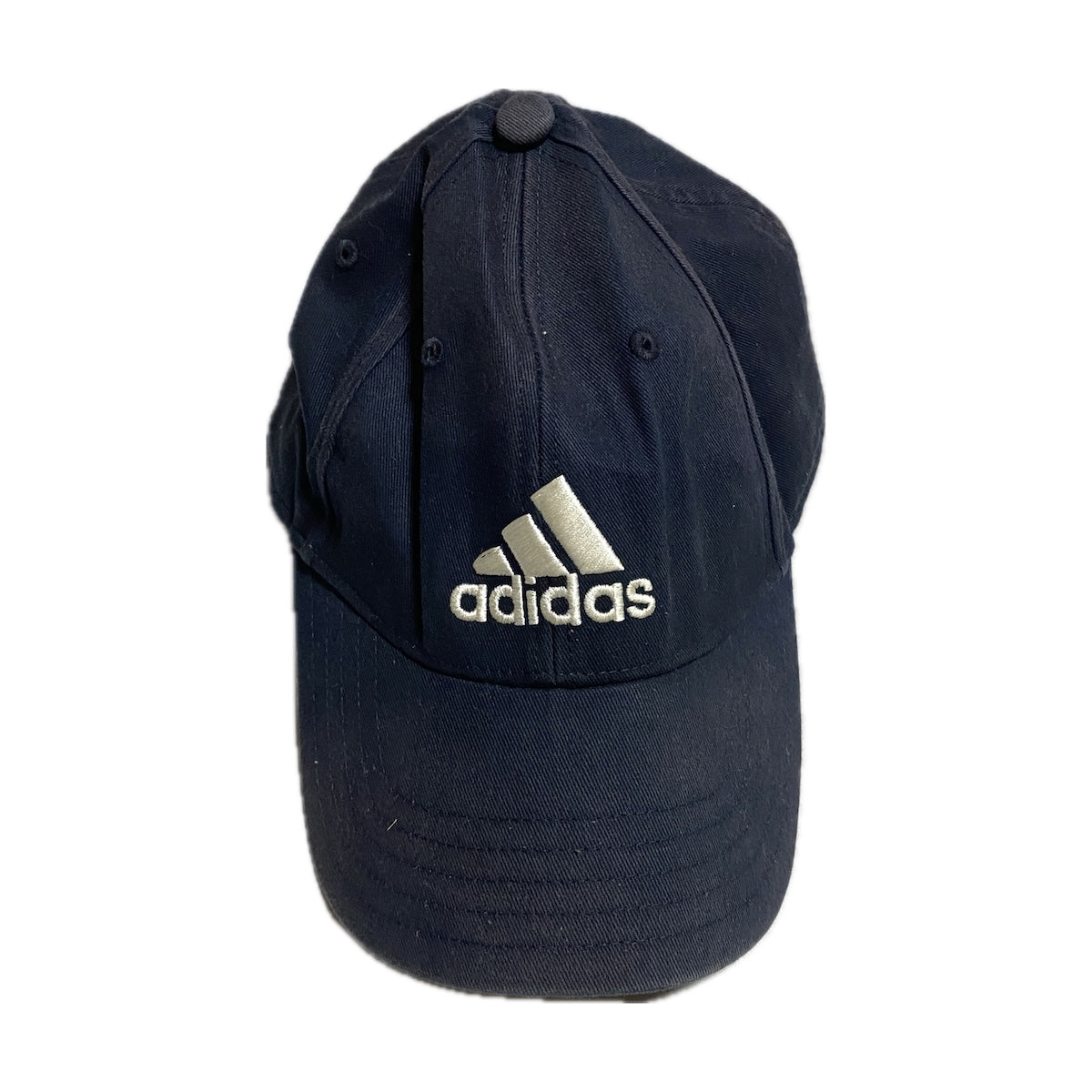 アディダス adidas キャップ ネイビー 刺繍ロゴ L