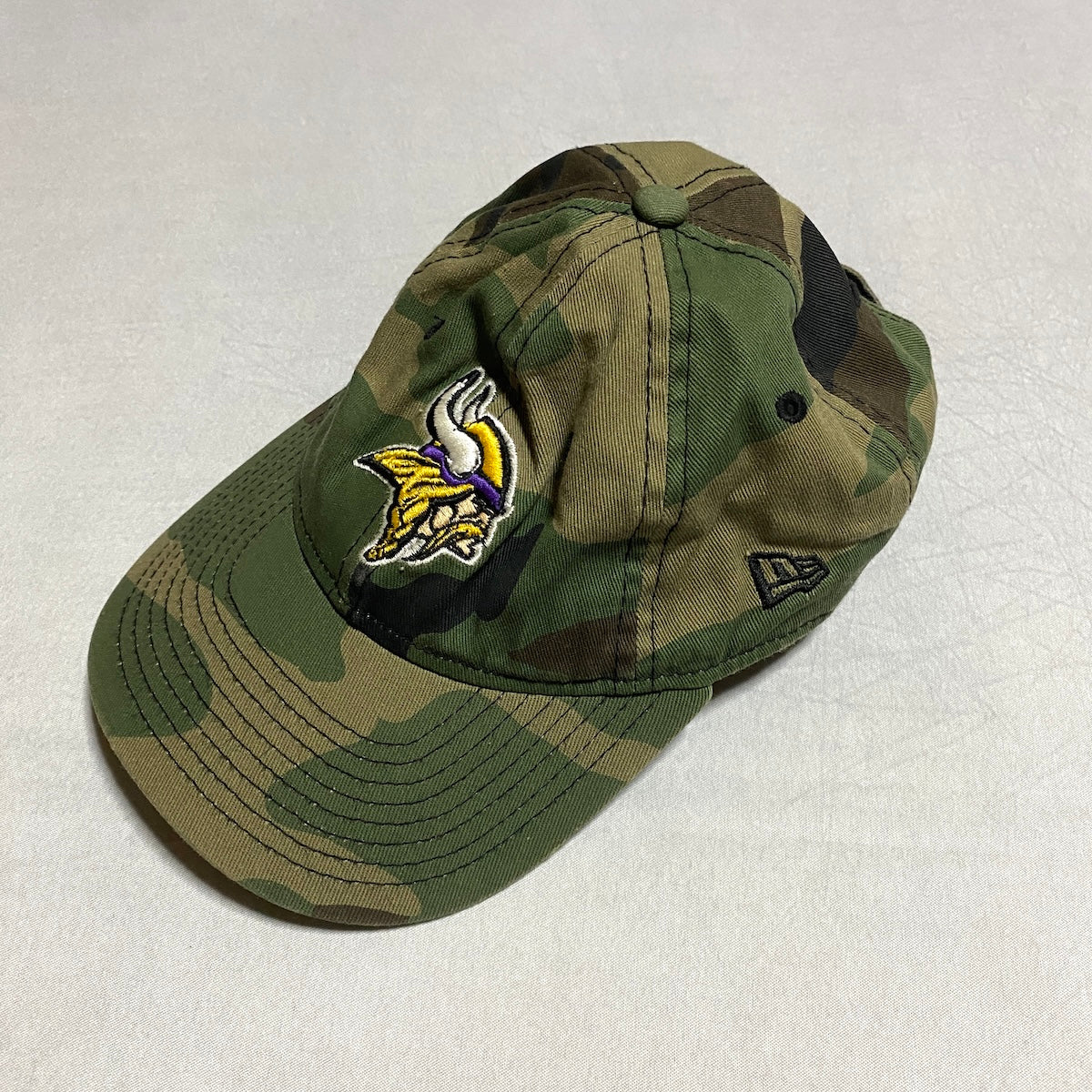 ニューエラ NEW ERA キャップ 迷彩 NFL バイキングス L