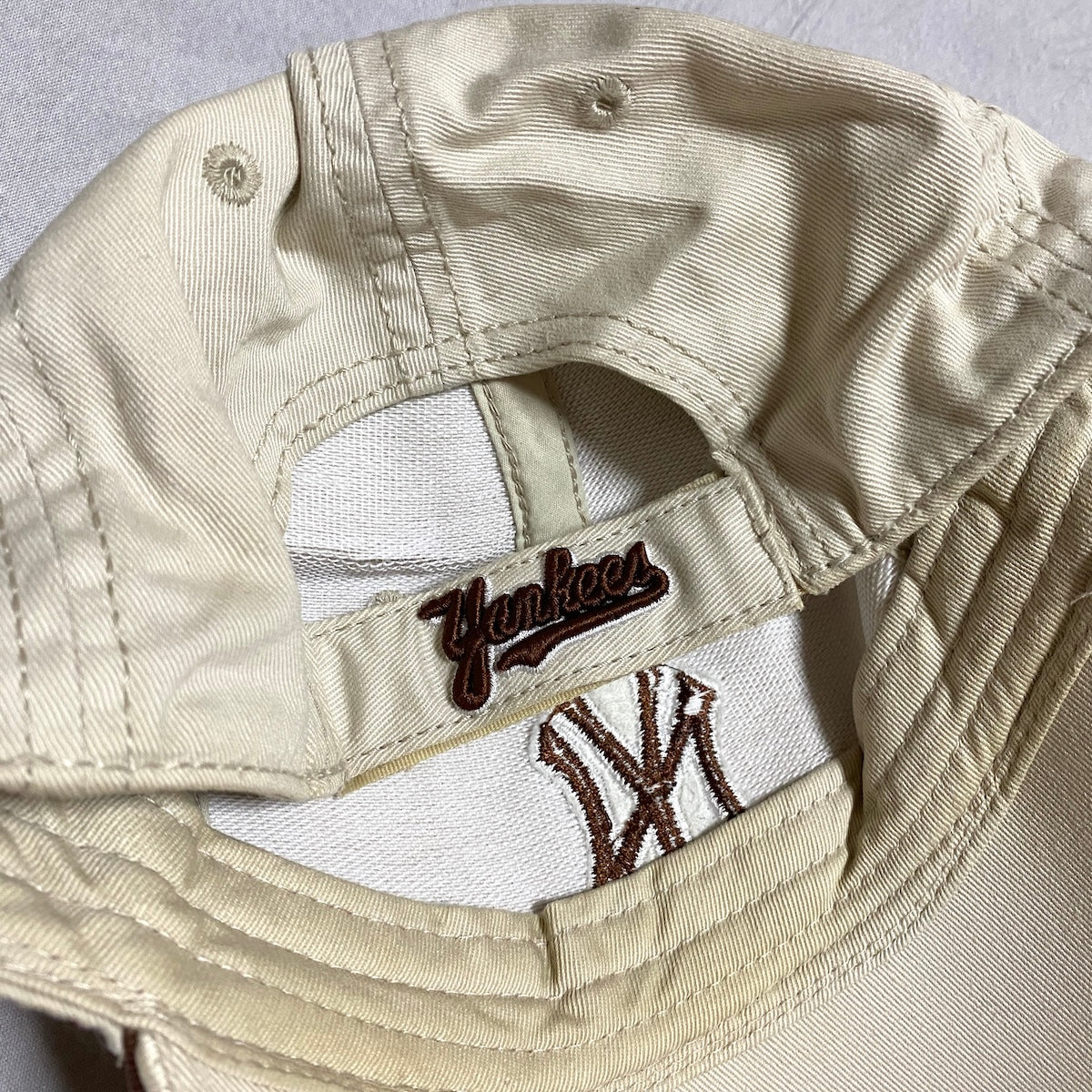 ニューエラ NEW ERA キャップ ベージュ ニューヨークヤンキース XL
