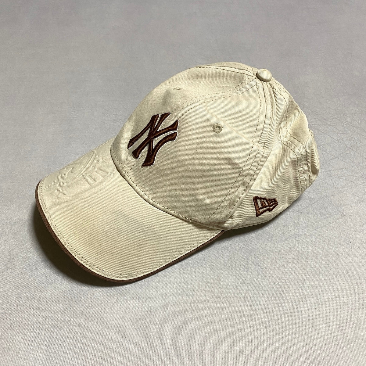 ニューエラ NEW ERA キャップ ベージュ ニューヨークヤンキース XL