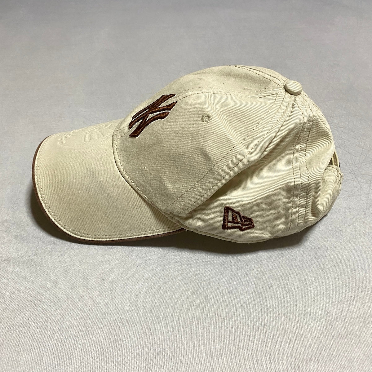 ニューエラ NEW ERA キャップ ベージュ ニューヨークヤンキース XL
