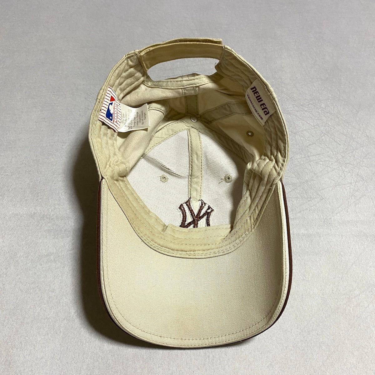 ニューエラ NEW ERA キャップ ベージュ ニューヨークヤンキース XL