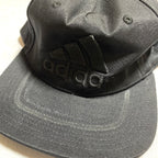 アディダス adidas キャップ ブラック 刺繍ロゴ XL