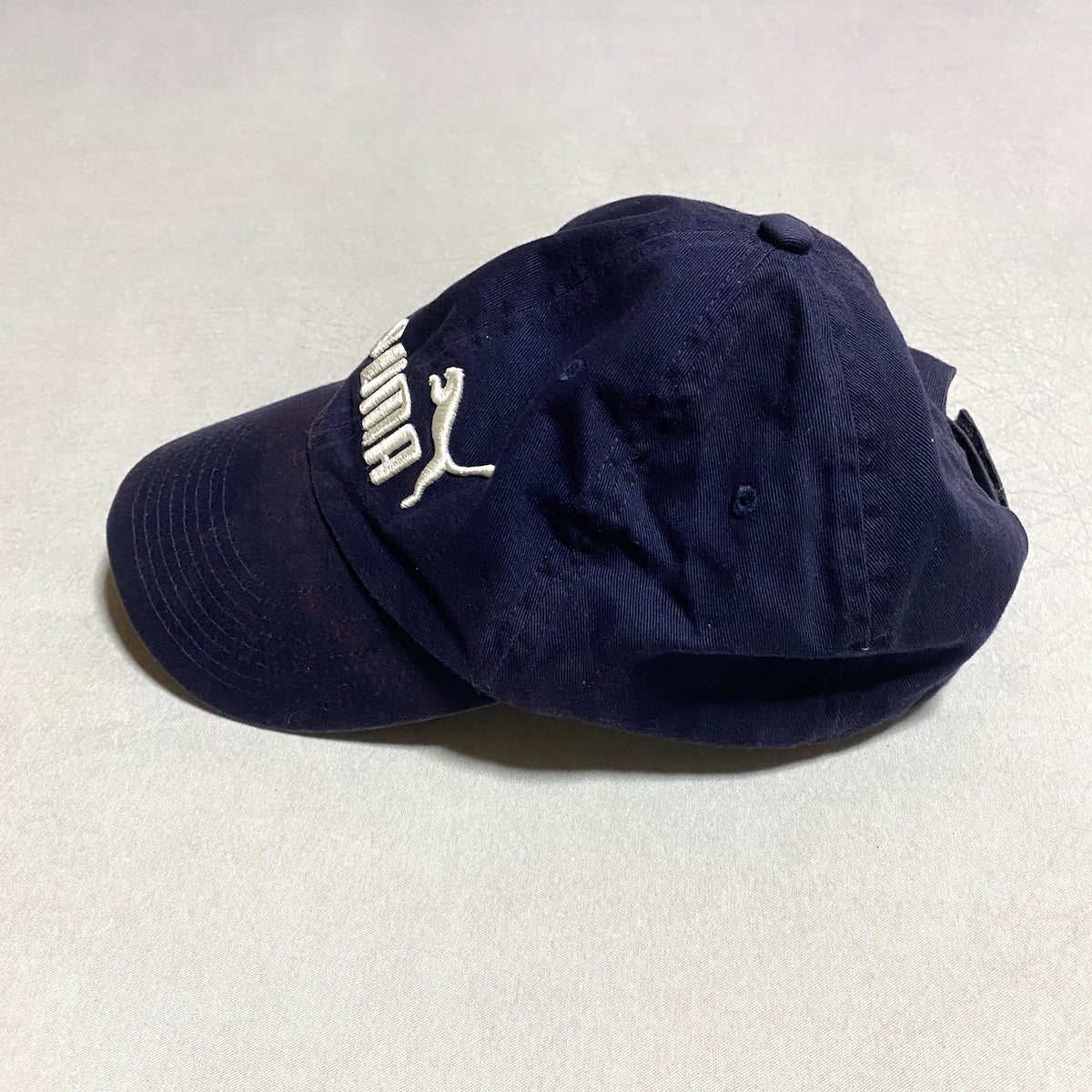 プーマ PUMA キャップ ネイビー 刺繍ロゴ XL