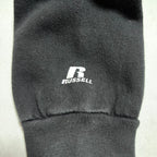 ラッセル Russell Athletic スウェット ブラック 無地 メンズXL