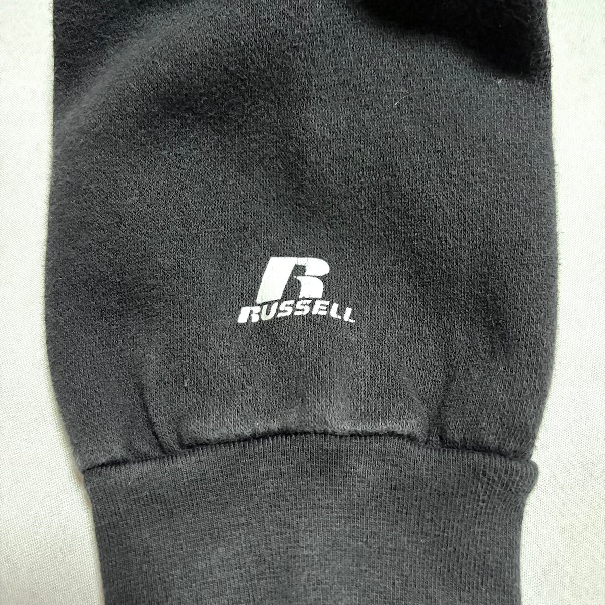 ラッセル Russell Athletic スウェット ブラック 無地 メンズXL
