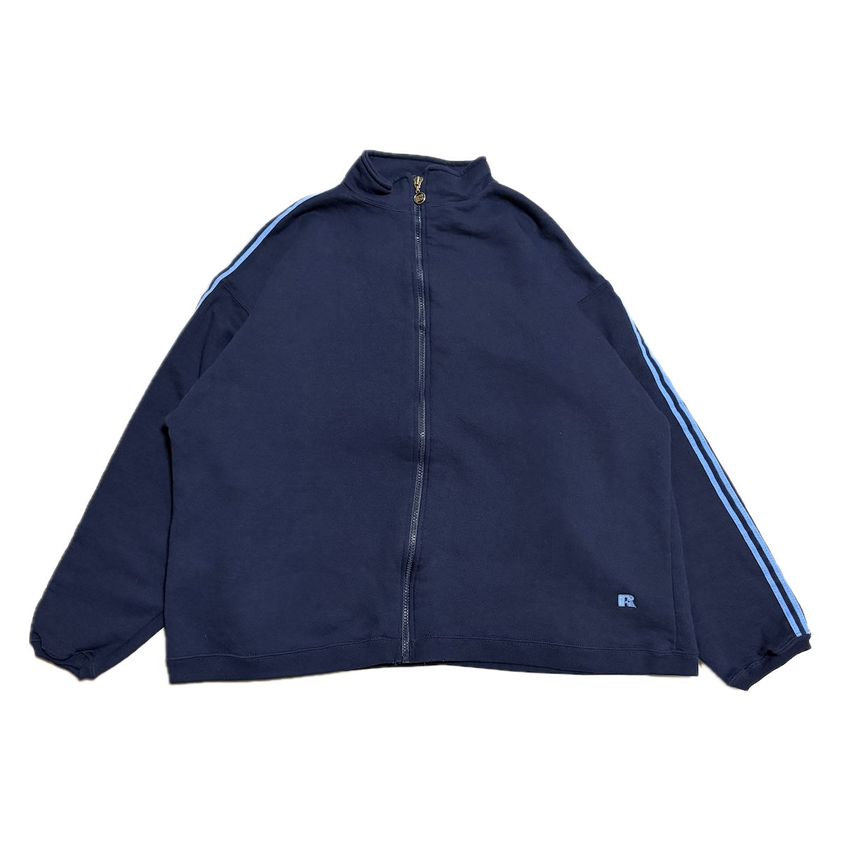 ラッセル Russell Athletic スウェット フルジップ ネイビー レディースXL