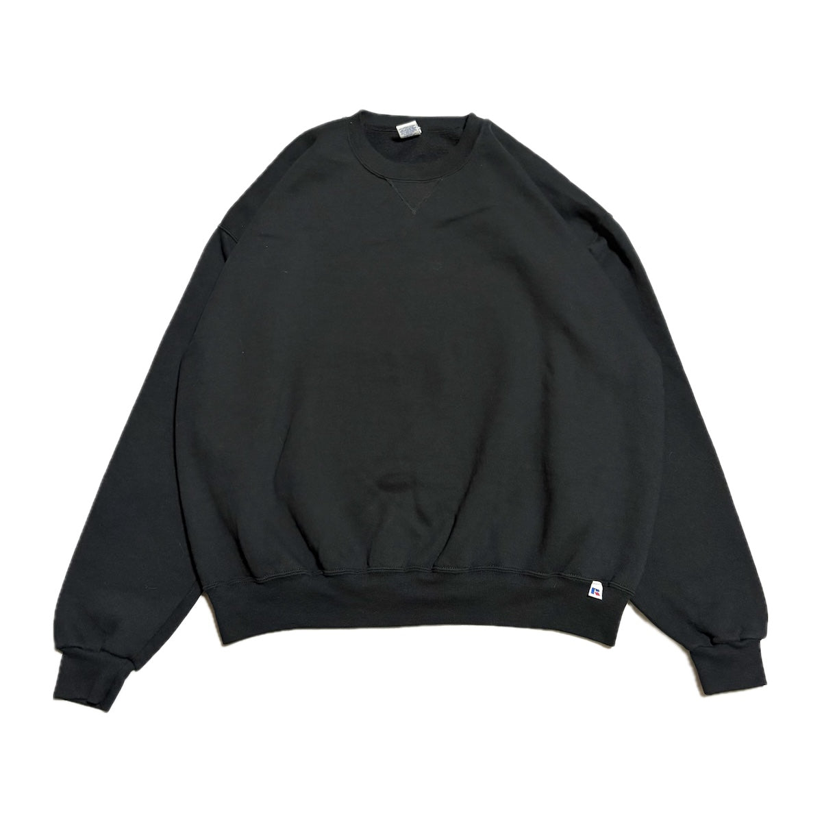ラッセル Russell Athletic スウェット 90s ブラック 無地 メンズXXL