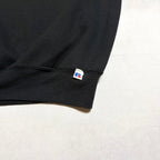 ラッセル Russell Athletic スウェット 90s ブラック 無地 メンズXXL