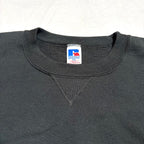 ラッセル Russell Athletic スウェット 90s ブラック 無地 メンズXXL