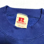 ラッセル Russell Athletic スウェット 80s 赤タグ USA製 ネイビー メンズM