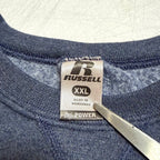 ラッセル Russell Athletic スウェット ブルーグレー 無地 メンズXXL