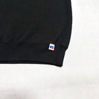 ラッセル Russell Athletic スウェット 90s ブラック 無地 メンズM