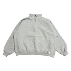 ラッセル Russell Athletic スウェット ハーフジップ USA製 グレー メンズL