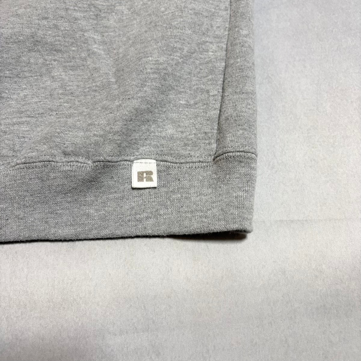 ラッセル Russell Athletic スウェット ハーフジップ USA製 グレー メンズL
