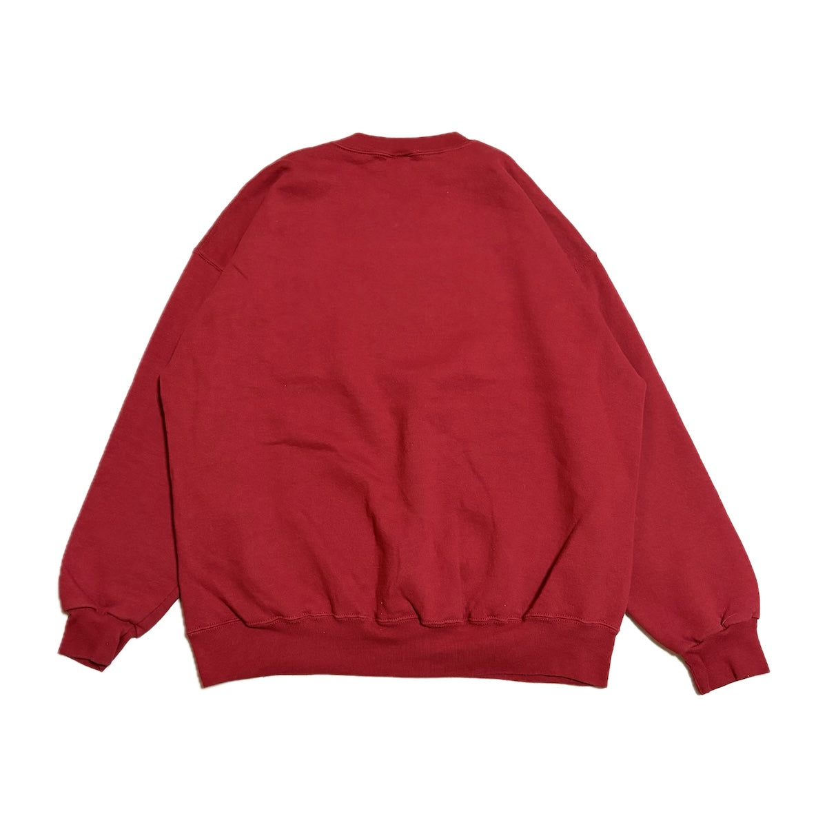 ラッセル Russell Athletic スウェット 90s USA製 レッド 無地 メンズXXL