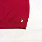ラッセル Russell Athletic スウェット 90s USA製 レッド 無地 メンズXXL