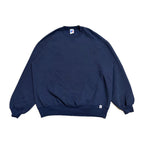 ラッセル Russell Athletic スウェット 90s USA製 ネイビー 無地 メンズXL