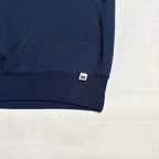 ラッセル Russell Athletic スウェット 90s USA製 ネイビー 無地 メンズXL