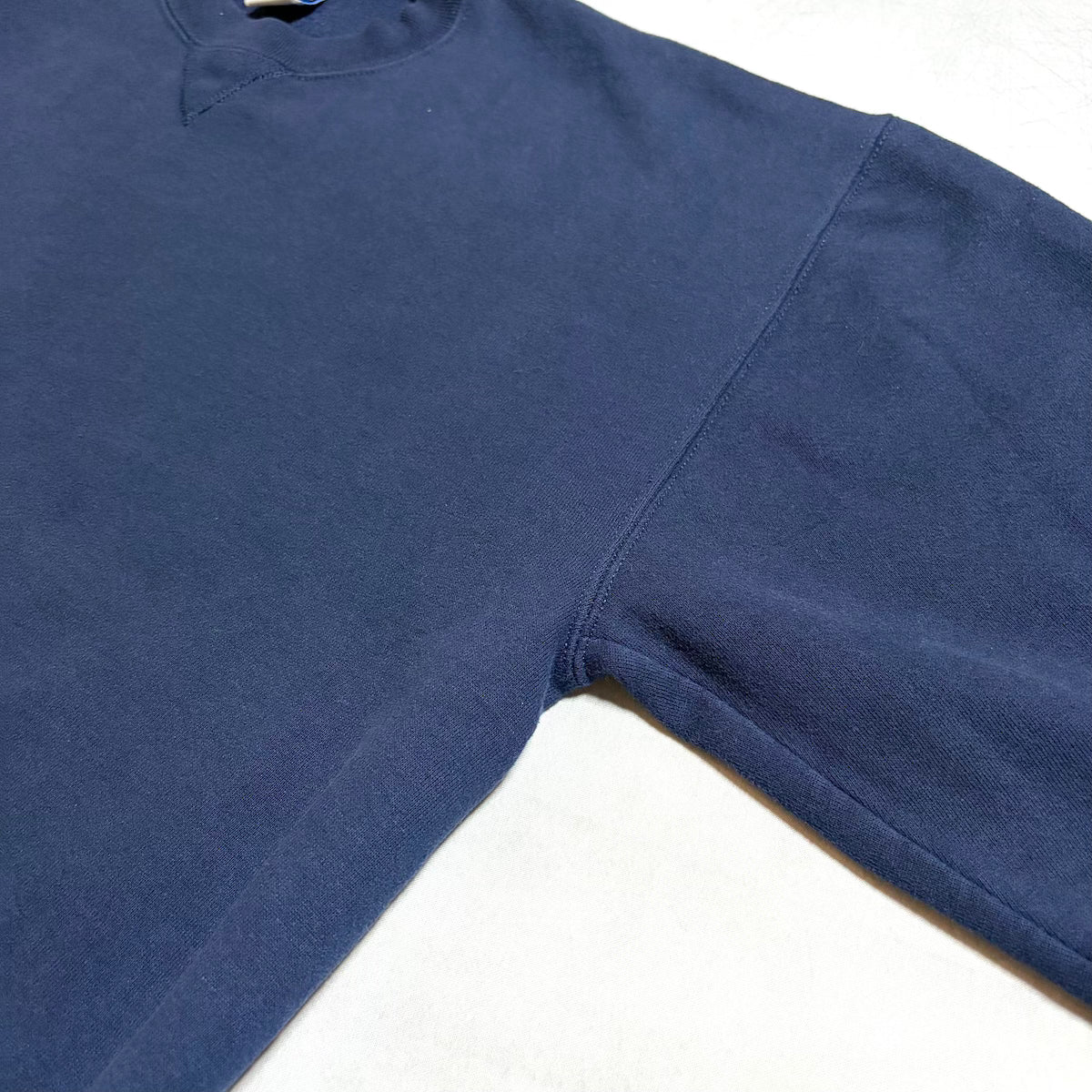 ラッセル Russell Athletic スウェット 90s USA製 ネイビー 無地 メンズXL