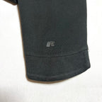 ラッセル Russell Athletic パーカー フルジップ ブラック 無地 メンズXL