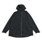 ラッセル Russell Athletic パーカー フルジップ ブラック 無地 メンズXL