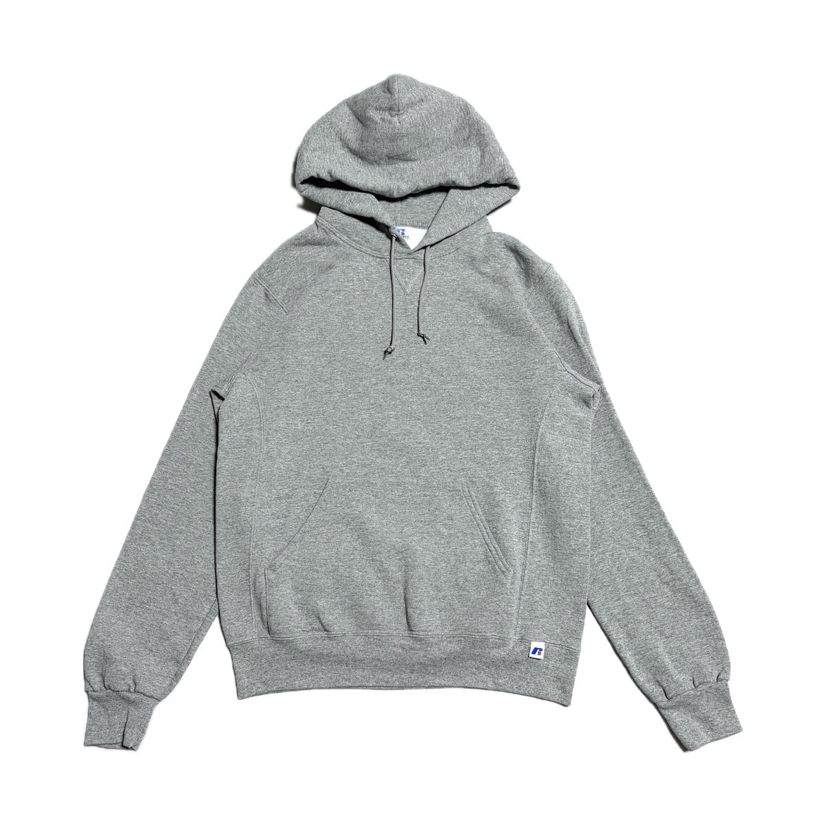 ラッセル Russell Athletic パーカー グレー 無地 メンズM