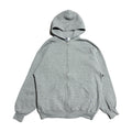 ラッセル Russell Athletic パーカー フルジップ グレー 無地 メンズM