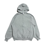 ラッセル Russell Athletic パーカー フルジップ グレー 無地 メンズM