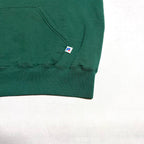 ラッセル Russell Athletic パーカー 90s グリーン 無地 メンズL