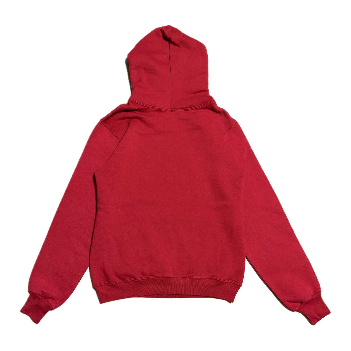 ラッセル Russell Athletic パーカー 90s USA製 レッド 無地 メンズS