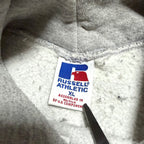 ラッセル Russell Athletic パーカー 90s グレー 無地 メンズXL