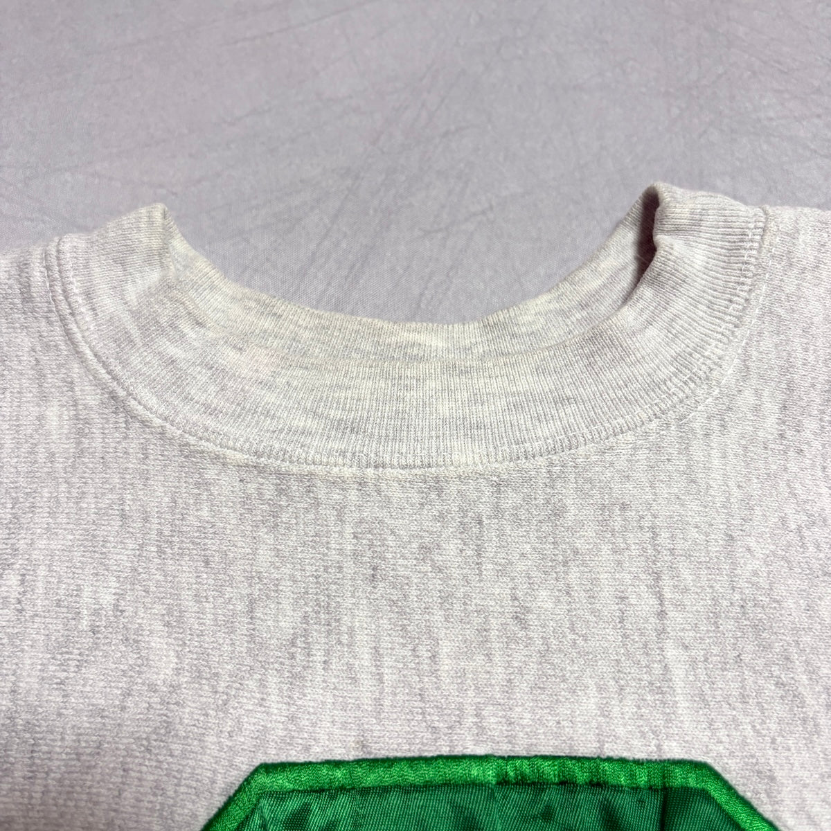 オーセンティック スウェット 刺繍 ライトグレー メンズM