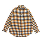 チャップス CHAPS 長袖シャツ ネルシャツ オレンジ メンズL