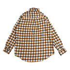 チャップス CHAPS 長袖シャツ ネルシャツ オレンジ メンズL
