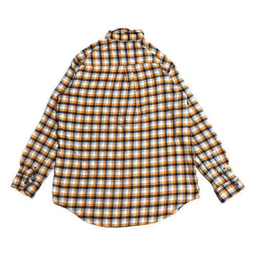 チャップス CHAPS 長袖シャツ ネルシャツ オレンジ メンズL